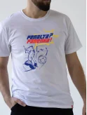 PANENKA Pánské tričko AGEN bílé Střela