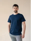 AGEN Pánské tričko navy