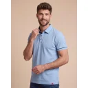 ANTONY Pánská polokošile světle modrá/navy
