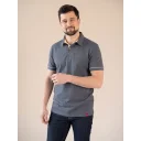 ANTONY Pánská polokošile šedá/žlutá