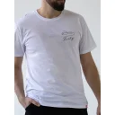 SVATÝ Pánské tričko AGEN bílé Tryska