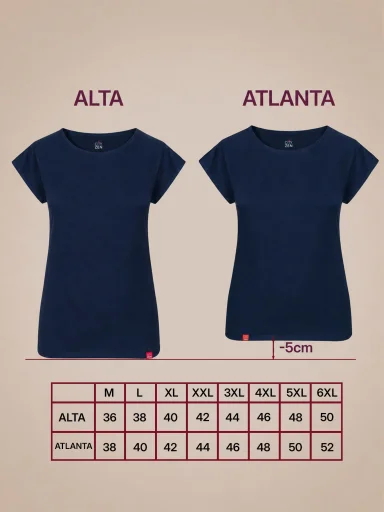 ATLANTA Dámské tričko navy