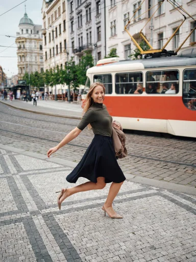 RIGA Dámské tričko dark khaki 38