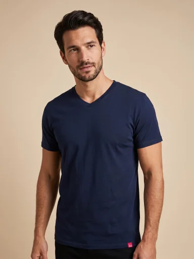 BONDY Pánské tričko navy 6XL