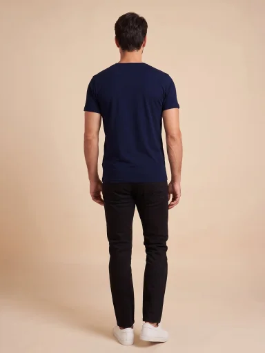 BONDY Pánské tričko navy 6XL