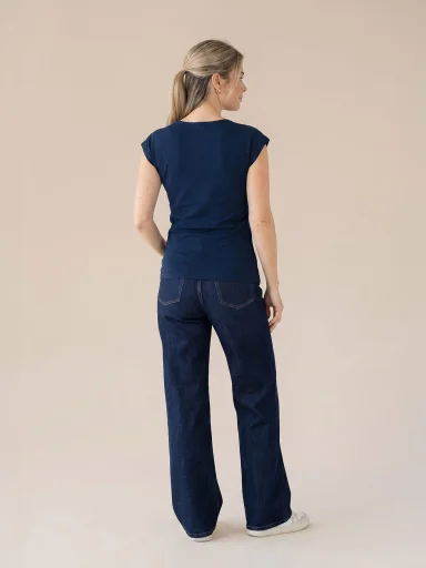 ALTA Dámské tričko navy 46