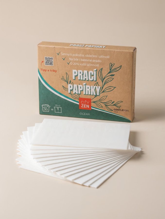 GENTLEMAN Prací papírky 15 ks