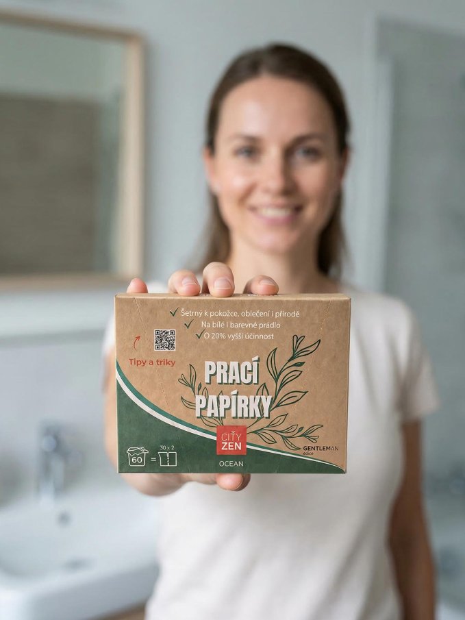 GENTLEMAN Prací papírky 30 ks