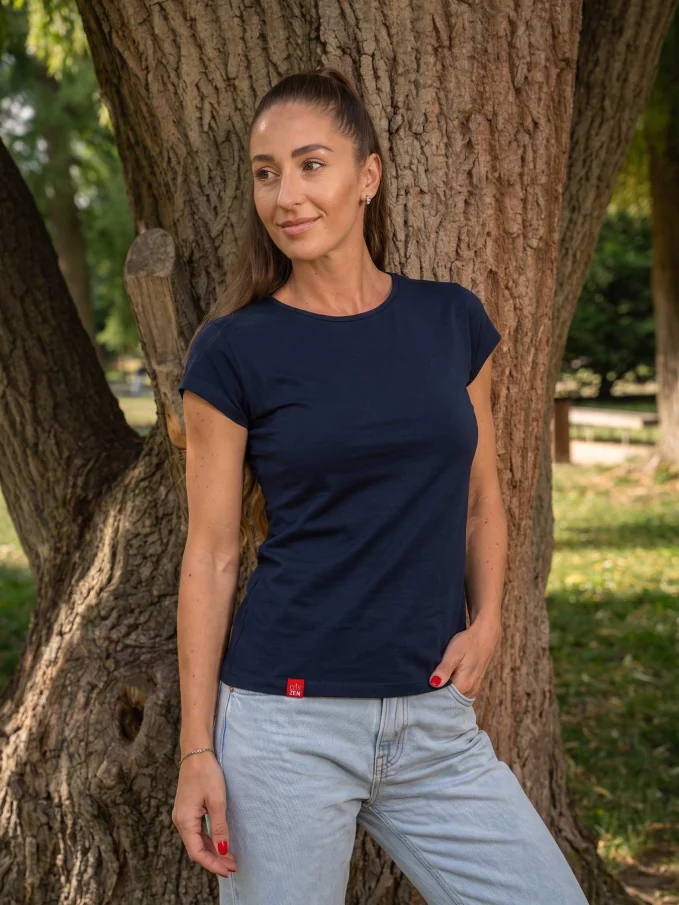 ATLANTA Dámské tričko navy