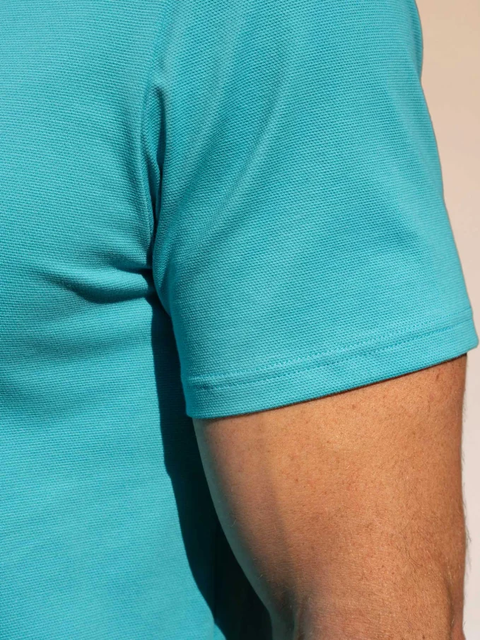 TORINO Pánské tričko azurové 4XL