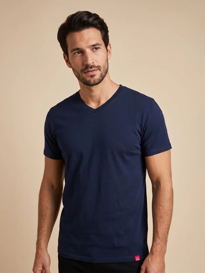 BONDY Pánské tričko navy 6XL