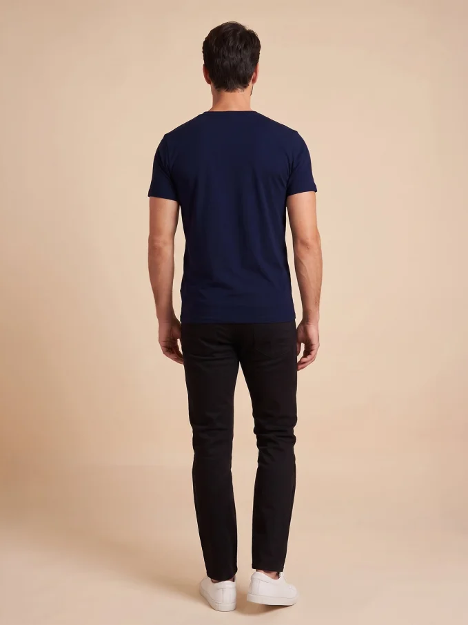 BONDY Pánské tričko navy 6XL