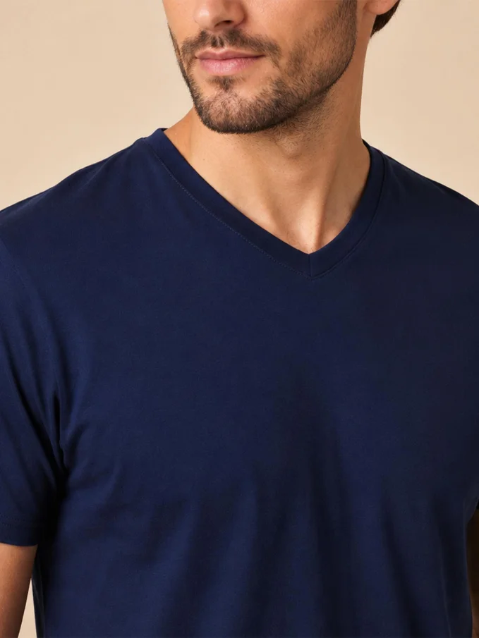 BONDY Pánské tričko navy 6XL