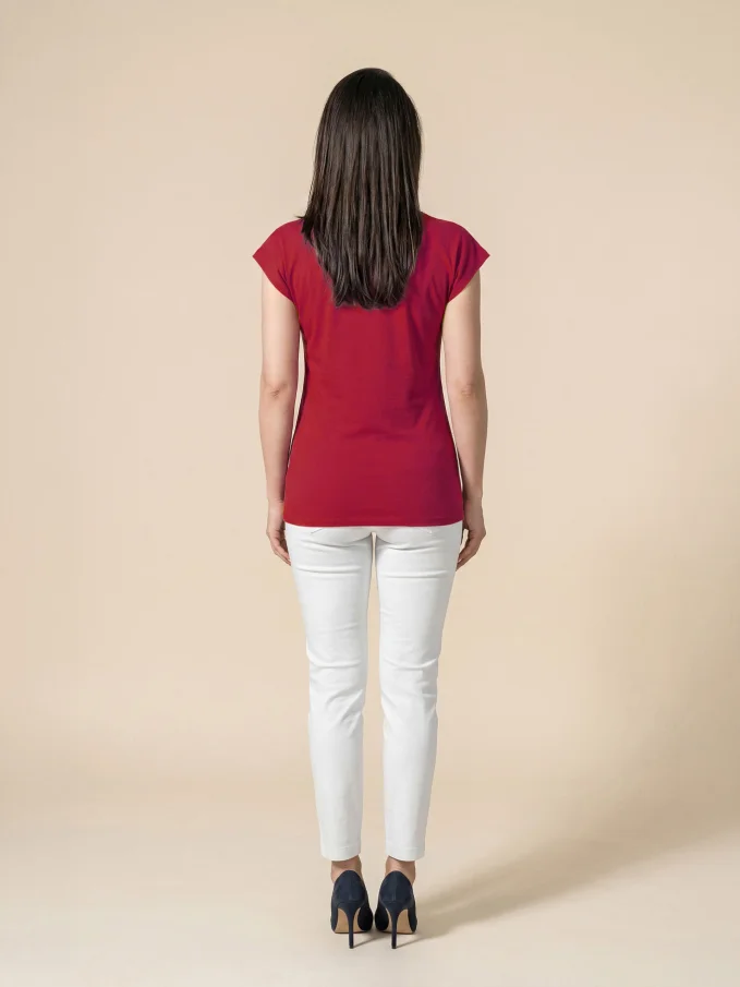 ALTA Dámské tričko červené 36