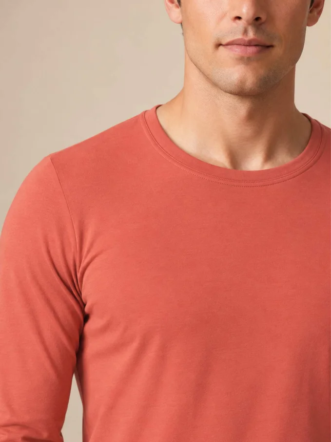 CALI Pánské tričko cihlové 3XL